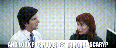 severance scary numbers